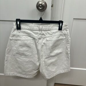 White Wrangler Denim Shorts